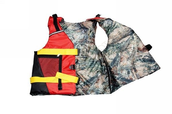 Спасательный жилет № 1 XL-XXL (р. 50-54) ( камуфляж,оранжевый,желтый,красный)