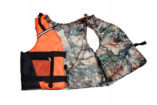 Спасательный жилет № 1 XL-XXL (р. 50-54) ( камуфляж,оранжевый,желтый,красный)